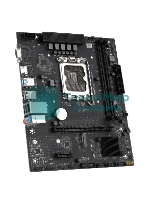 Материнская плата Maxsun Challenger B760M-F, LGA 1700, Intel B760, 2xDDR4, 3xSATA III, 2xM.2, 1xPCIe 4.0 x16, 1xHDMI, 1xVGA, 1xRJ-45 1Gb LAN, 2xUSB 3.2 Gen 1, 4xUSB 2.0, 3x3.5 мм, 5.1, mATX