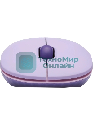 Мышь беспроводная Acer OMR205 фиолетовый, 1200 dpi, радиоканал, USB, кнопки - 3