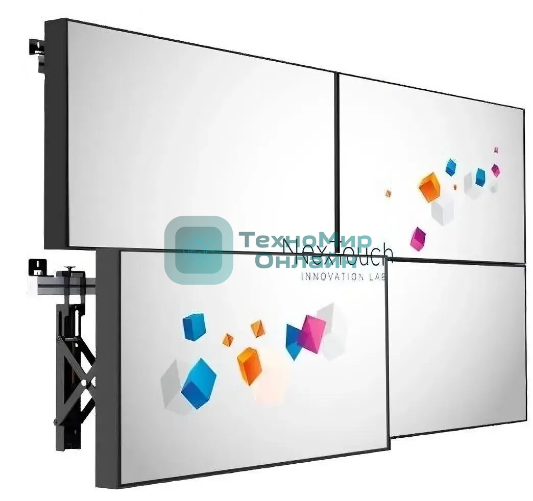 Панель NexTouch NextPanel55W18 черный IPS LED, 55 