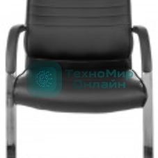 Кресло компьютерное Бюрократ T-8010-LOW-V/BLACK черный, искусственная кожа