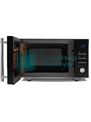 Микроволновая печь Vitek VT-MW1323 черный, 23 л, 900 Вт, переключатели - кнопки, поворотный механизм