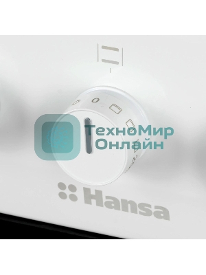 Плита электрическая Hansa FCCW54000 белый, конфорок 4 шт, духовка 68 л, 50 см x 85 см x 60 см