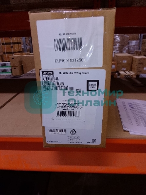 (Поврежденная упаковка) ПК LENOVO ThinkCentre Tiny M70q G5 черный (Core i5 13400T/16Gb/512Gb SSD/VGA int/VESA/noOS/kb+m) ((12TD004SGR_16)_ВУ)