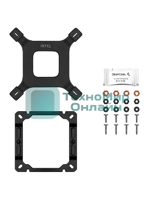 Кулер для процессора DEEPCOOL AG500 BK ARGb черный, 120 мм, алюминий/медь, 1850 об/мин, 29.4 дБ, 4 pin, 240 Вт, 155 мм