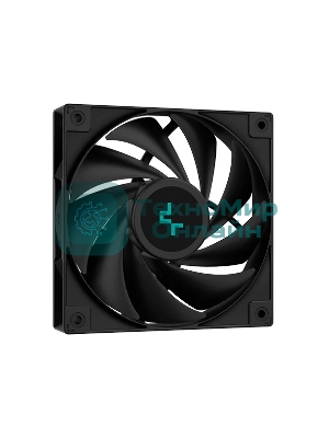 Кулер для процессора DEEPCOOL AG400 черный, 120 мм, алюминий/медь, 2000 об/мин, 31.6 дБ, 4 pin, 220 Вт, 150 мм