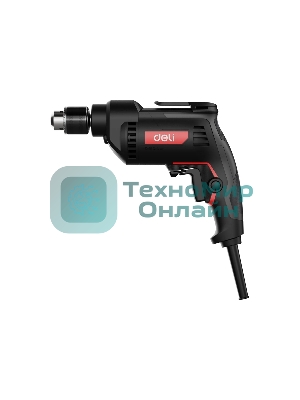 Дрель Deli DE-DZ10-2E, 500 Вт, сетевая, безударная