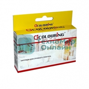 Картридж струйный Colouring CG-1284 Yellow пигмент для Epson S22/SX125/SX130/SX420W/SX425W/Office BX305F/BX305FW