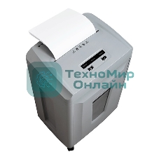 Шредер Heleos УП26-7+ серый (секр.P-7) фрагменты 6лист. 26лтр. пл.карты CD