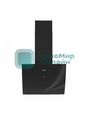 Вытяжка каминная Elikor Wave BK 50 черный, 50 см, 750 куб. м/ч, 56 дБ
