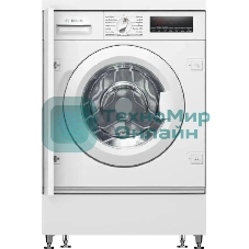 Стиральная машина встраиваемая Bosch WIW28443 белый, загрузка фронтальная 8 кг, 1400 об/мин, класс: C