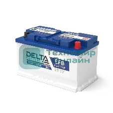 Аккумулятор Delta START MASTER EFB 1285 85Ah 12В, емкость 85А·ч,ток 820, ДхШхВ: 315x175x190мм, L4, Полярность: Обратная