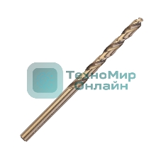 Сверло PATRIOT EXPERT по металлу, Р6М5К5, 5,0 мм, упаковка 10 шт