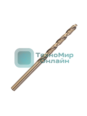 Сверло PATRIOT EXPERT по металлу, Р6М5К5, 5,0 мм, упаковка 10 шт