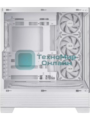 Корпус ASUS A31 Plus White, Midi-Tower, белый, 4 x 120 мм