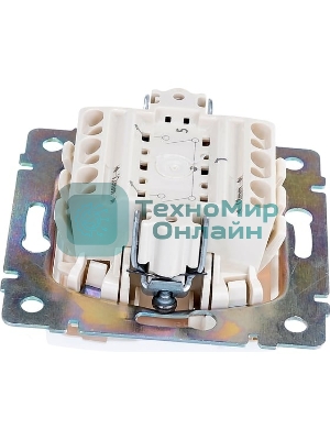 Выключатель Valena двойной выключатель/белый