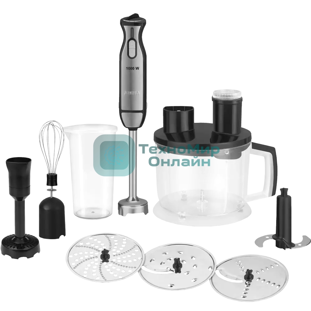 Кухонный комбайн ARESA AR-1703, 1000 Вт