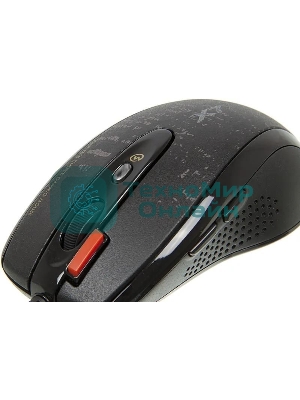 Мышь проводная A4Tech F5 черный, 3000 dpi, USB, кнопки - 7