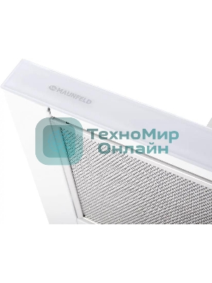 Вытяжка встраиваемая Maunfeld Ouse Touch Glass 60 белый, 60 см, 750 куб. м/ч, 48 дБ