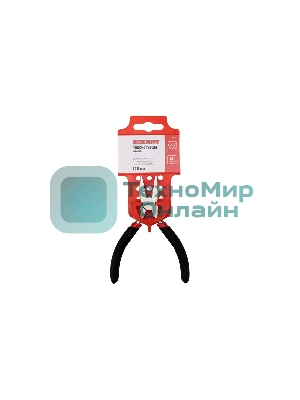 Плоскогубцы Rexant 12-4601 Мини 120 мм, никелированные, авторазжим, обливные рукоятки