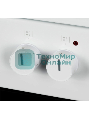 Плита электрическая Hansa FCCW54000 белый, конфорок 4 шт, духовка 68 л, 50 см x 85 см x 60 см