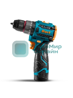 Дрель-шуруповерт Bort BAB-16U, 16,8 В, 2 Ач, 70 Нм, бесщеточный, ударная