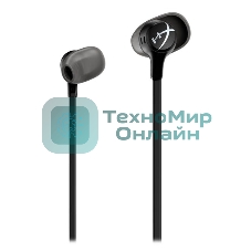 Проводные наушники HyperX Cloud Earbuds II черный, вкладыши, микрофон на проводе