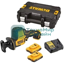 Сабельная пила DeWalt DCS312D2-QW аккум. 2800ход/мин ДА