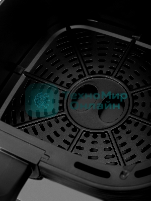 Аэрогриль Brayer 2038BR черный, 1600 Вт, 7 л, сенсор, 12 программ