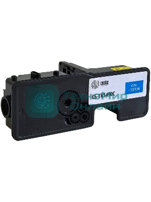 Картридж лазерный Cactus CS-TK5490С голубой (2400стр.) для Kyocera ECOSYS PA2101cx/PA2101cwx/MA2101cfx/MA2101cwfx с чипом