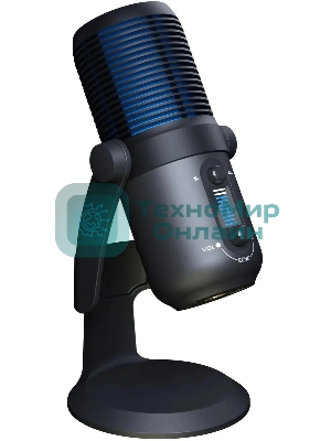 Микрофон проводной Оклик SM-400G 2м черный