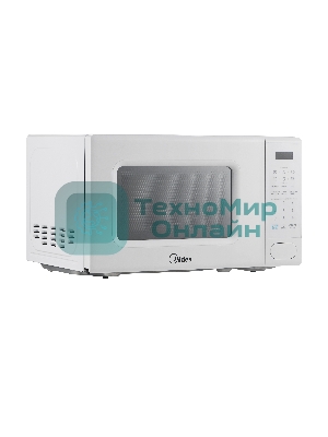 Микроволновая печь Midea EM720C2PR-W белый, 20 л, 700 Вт, переключатели - сенсор