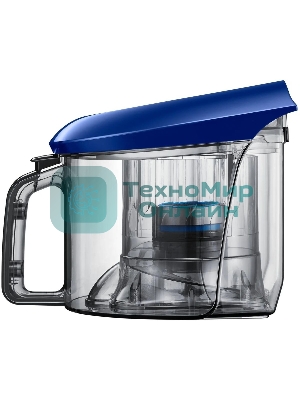 Пылесос Samsung VC18M2110SB/EV синий/черный, 380/1800 Вт, уборка сухой, пылесборник контейнер 1.5 л