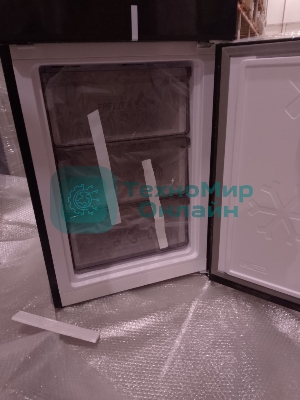 (Поврежденный товар) Холодильник Weissgauff WRK 2000 Total NoFrost Inverter Black Inox (Замят правый верхний дальний угол. Царапины на верхней двери.)