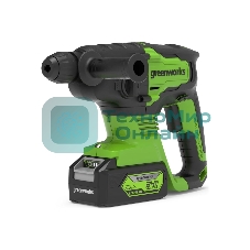 Перфоратор аккумуляторный GreenWorks GD24SDS2 24В (3803007)