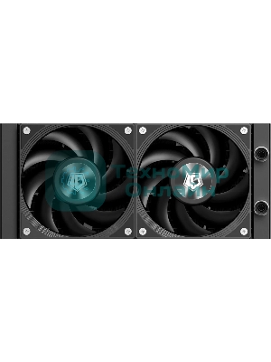 Система жидкостного охлаждения ID-Cooling DX240 MAX ARGb черный 120мм алюминий+медь 2150rpm 32.5db 4-pin 300W