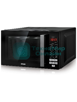 Микроволновая печь BBK 20MWS-779S/B черный, 20 л, 700 Вт, переключатели - сенсор