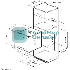 Винный шкаф LEX LWD6036BL dual zone PP 1-нокамерн. черный (CHAT500008)