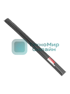 Термоусаживаемая трубка ТУТк с клеевым слоем нг 30/10 черная в отрезках по 1м EKF PROxima