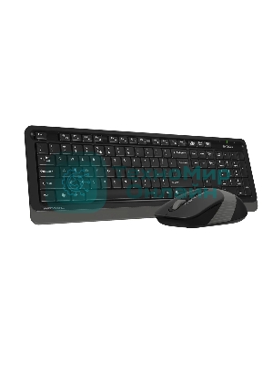 Комплект клавиатура+мышь A4Tech FStyler FG1010 беспроводной, USB, 2000 DPI, чёрный