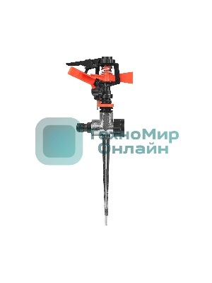 Дождеватель PATRIOT SPP-1 импульсный, пластик+алюминий,пика, 2режима, D-25м, S-500кв.м.