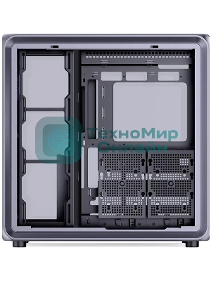Корпус Jonsbo Jonsplus BO400CG, Midi-Tower, серый