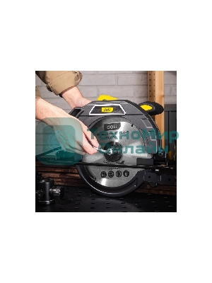 Циркулярная пила Deli DL-YJ235-E1 (2200Вт, 4200об/мин, диаметр диска 235мм)