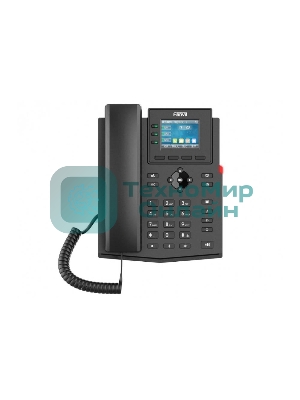 Телефон IP Fanvil X303-2 Wire черный