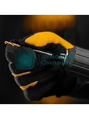 Сверло спиральное по металлу Denzel 3,5 x 70мм, Р6М5, Golden Tip, многогранная заточка, 2 шт.