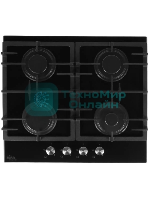 Газовая варочная поверхность Oasis P-GEB черный