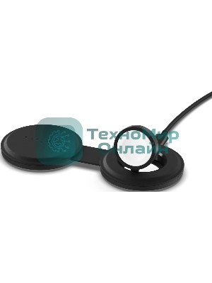 Переносное зарядное устройство Satechi Qi2 OntheGo 2-in-1 Wireless Charger, черный