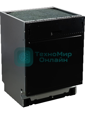 Посудомоечная машина LEONORD LDW-60B02, черный, 60 см, 14 компл., 49 дБ, класс: А++