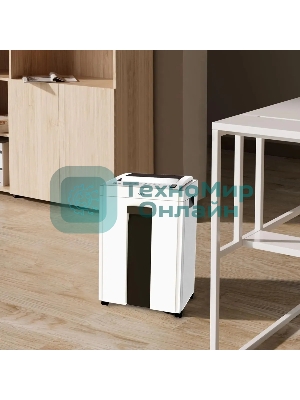 Шредер Deli ET051 белый (секр.P-4) фрагменты 10лист. 16лтр.