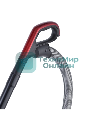 Пылесос Willmark VC-2630CYM ярко-красный, 450/2000 Вт, уборка сухая, пылесборник контейнер 2.5 л