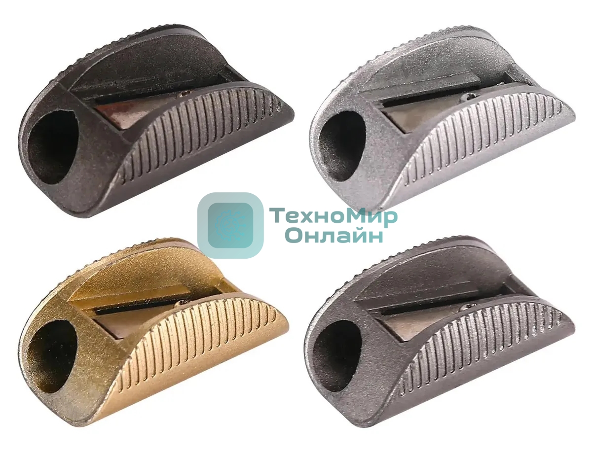 Точилка для карандашей ручная Deli ER01700, 1 отверстие, металл, ассорти, дисплей